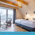 شقة Kuestenkojen Mit 4 Fuer 1 Bis 8 Pers Mit Diversen Schlafzimmern, Garten Oder Balkon بوسم
