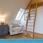 Kuestenkojen Mit 4 Fuer 1 Bis 8 Pers Mit Diversen Schlafzimmern, Garten Oder Balkon شقة