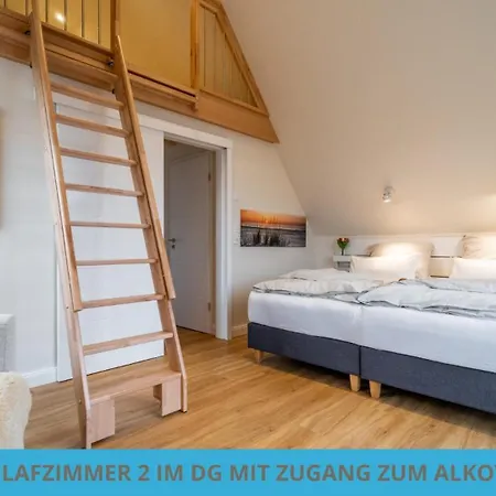 Kuestenkojen Mit 4 Fuer 1 Bis 8 Pers Mit Diversen Schlafzimmern, Garten Oder Balkon *