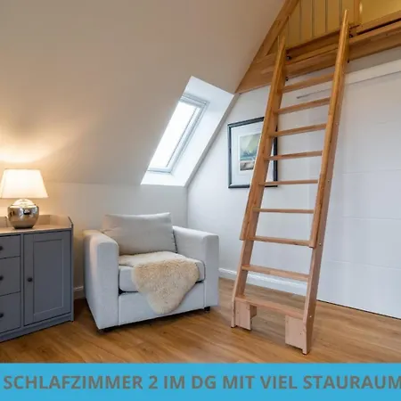 Kuestenkojen Mit 4 Fuer 1 Bis 8 Pers Mit Diversen Schlafzimmern, Garten Oder Balkon Appartamento