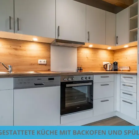 Daire Kuestenkojen Mit 4 Fuer 1 Bis 8 Pers Mit Diversen Schlafzimmern, Garten Oder Balkon